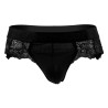 CandyMan String Dentelle Bes Noir